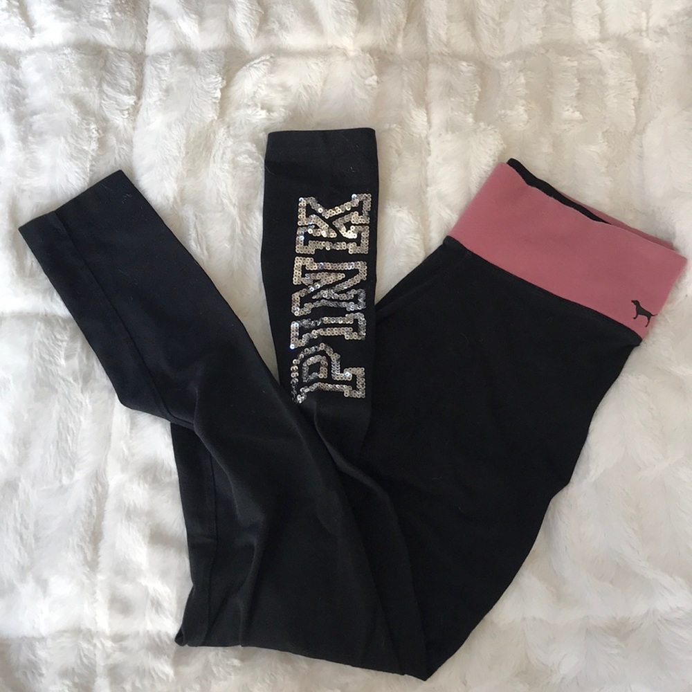 Black leggings from Pink